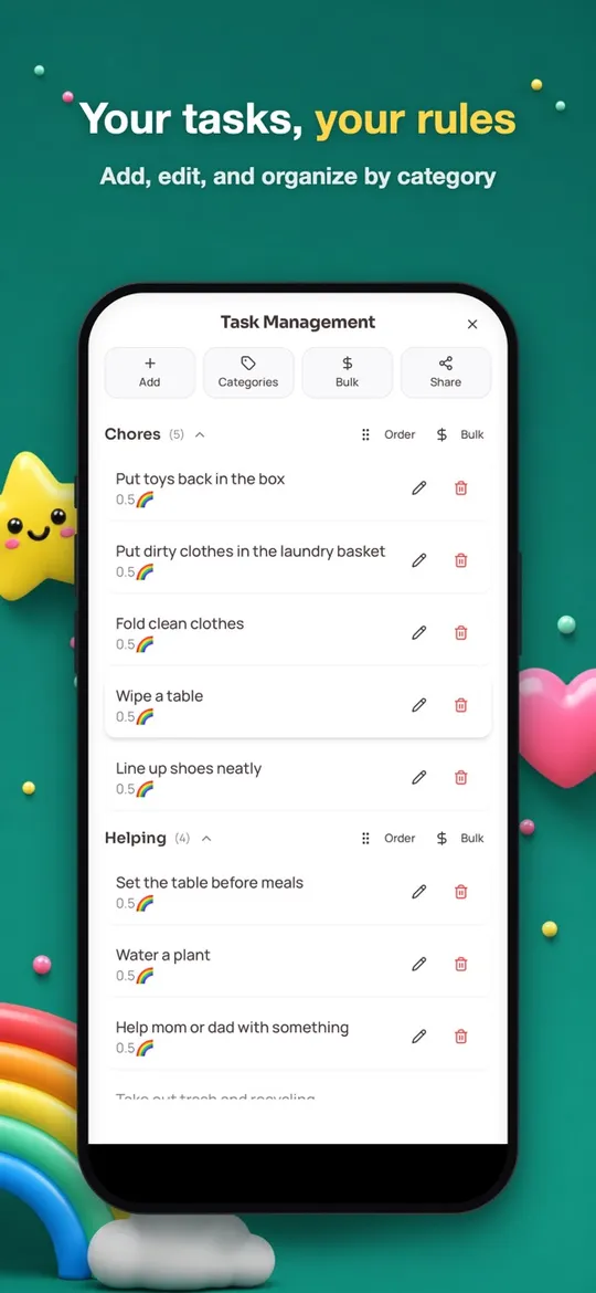 Tasks screenshot